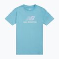 Kinder-Shirt New Balance Jersey Stacked Logo Tee taffy blue