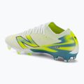 Fußballschuhe New Balance Furon Pro V9 FG white/alkaline green 3