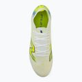 Fußballschuhe New Balance Furon Pro V9 FG white/alkaline green 5