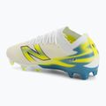 Fußballschuhe New Balance Furon Team V9 FG white/alkaline green 3