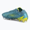 Fußballschuhe New Balance Tekela Elite Low V5 FG metallic blue/alkaline green/team navy 3