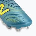 Fußballschuhe New Balance Tekela Elite Low V5 SG metallic blue/alkaline green/team navy 7