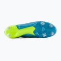 Fußballschuhe New Balance Tekela Elite Low V5 SG metallic blue/alkaline green/team navy 3