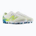 Kinder-Fußballschuhe New Balance Furon Team V9 FG white/alkaline green 4