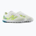 Kinder-Fußballschuhe New Balance Furon Team V9 TF white/alkaline green 3