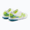 Kinder-Fußballschuhe New Balance Furon Team V9 TF white/alkaline green 4