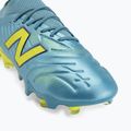 Fußballschuhe New Balance Tekela Pro Low V5 FG metallic blue/alkaline green/Team Navy 7
