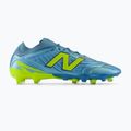 Fußballschuhe New Balance Tekela Pro Low V5 FG metallic blue/alkaline green/Team Navy 2