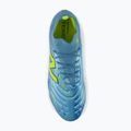 Fußballschuhe New Balance Tekela Pro Low V5 FG metallic blue/alkaline green/Team Navy 4