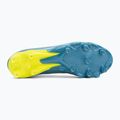 Fußballschuhe New Balance Tekela Team Low V5 FG metallic blue/alkaline green/team navy 4