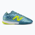 Fußballschuhe New Balance Tekela Team Low V5 IN metallic blue/alkaline green/team navy 2