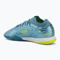 Fußballschuhe New Balance Tekela Team Low V5 IN metallic blue/alkaline green/team navy 3
