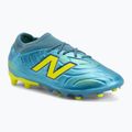 Kinder-Fußballschuhe New Balance Tekela Team V5 FG metallic blue/alkaline green