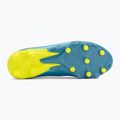 Kinder-Fußballschuhe New Balance Tekela Team V5 FG metallic blue/alkaline green 4