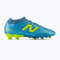 Kinder-Fußballschuhe New Balance Tekela Team V5 FG metallic blue/alkaline green 2