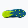 Kinder-Fußballschuhe New Balance Tekela Team V5 FG metallic blue/alkaline green 4