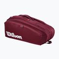 Tennistasche Wilson Defyer Racket Bag 9Pk V1 red