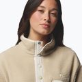 Damen-Fleecejacke Columbia Helvetia II Cropped Half Snap Fleece ancient fossil/dark stone/chalk 4