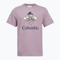 Herren T-Shirt Columbia CSC Seasonal Graphic shale purple/heavenly stacked gem