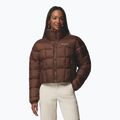 Gefütterte Damenjacke Columbia Puffect III Cropped tobacco