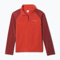 Kinder Fleecejacke Columbia Glacial Half Zip super sonic/red oxide