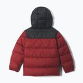 Gefütterte Kinderjacke Columbia Puffect Hooded Red Oxide/Black 2