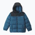 Gefütterte Kinderjacke Columbia Puffect Hooded Phoenix Blue/Black