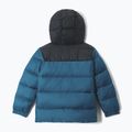 Gefütterte Kinderjacke Columbia Puffect Hooded Phoenix Blue/Black 2