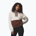 Fleecejacke für Damen Columbia Sequoia Grove II Half Zip Fleece dark stone/tobacco/iron