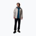 Herren-Daunenjacke Columbia Arctic Crest Down Hooded flint grey 2