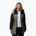 Damen Daunenmantel Columbia Mountain Croo III Mid Down stone green/black 5