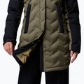 Damen Daunenmantel Columbia Mountain Croo III Mid Down stone green/black 9