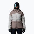Damen-Skijacke Columbia Glacier Ridge Down iron/flint grey