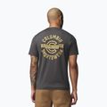 Herren-Shirt Columbia Parsons Point SS Back Graphic Tee black heather blocky banner button 3