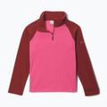 Kinder Fleecejacke Columbia Glacial Fleece Half Zip nico/red oxide