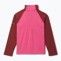 Kinder Fleecejacke Columbia Glacial Fleece Half Zip nico/red oxide 2