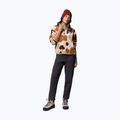 Fleecejacke für Damen Columbia Sequoia Grove II Printed Half Zip camel brown ikatbloom 2
