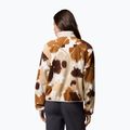 Fleecejacke für Damen Columbia Sequoia Grove II Printed Half Zip camel brown ikatbloom 3