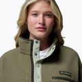 Fleecejacke für Damen Columbia Helvetia II Cropped Half Snap Fleece stone green/safari 5