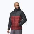 Herrenjacke Columbia Powder Lite II Hooded red oxide/shark 5