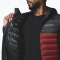 Herrenjacke Columbia Powder Lite II Hooded red oxide/shark 7