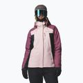 Damen-Skijacke Columbia Snowy Summit Ins mineral pink/black/antique mauve x dye