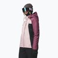 Damen-Skijacke Columbia Snowy Summit Ins mineral pink/black/antique mauve x dye 5