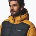 Gefütterte Herrenjacke Columbia Pike Lake II Hooded squash/black 6