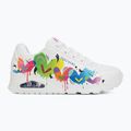 Damenschuhe SKECHERS Uno Open Your Heart white 2