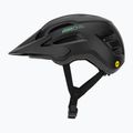 Kinder-Fahrradhelm Giro Fixture II MIPS matte black/vivid green 3