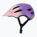 Kinder-Fahrradhelm Giro Fixture II MIPS matte light pink/purple fade 3