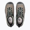 Damen-Trekkingschuhe KEEN Targhee IV Mid Wp grey/lily pad 5