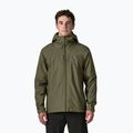 Herren-Regenjacke Patagonia Insulated Boulder Fork Rain basin green