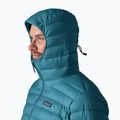 Herren-Daunenjacke Patagonia Down Sweater Hoody glacial blue 5